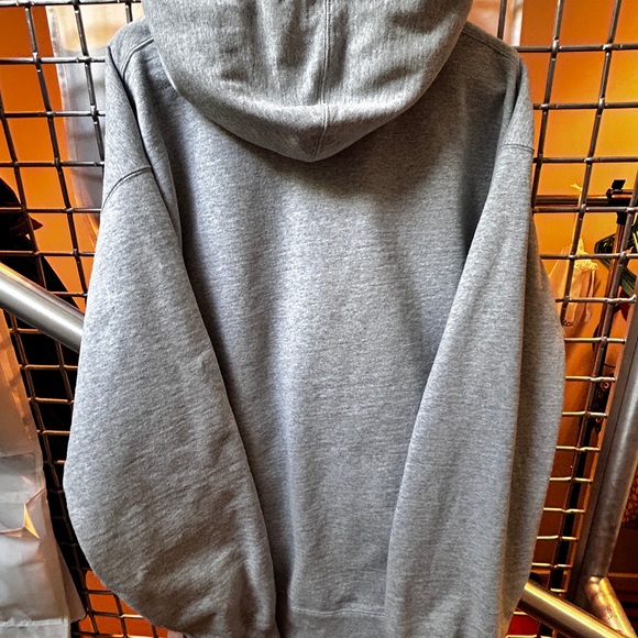 Supreme Rhinestone Shadow Hooded 2022, Sweatshirt 'Heather Grey' , XL - Picture 12 of 16
